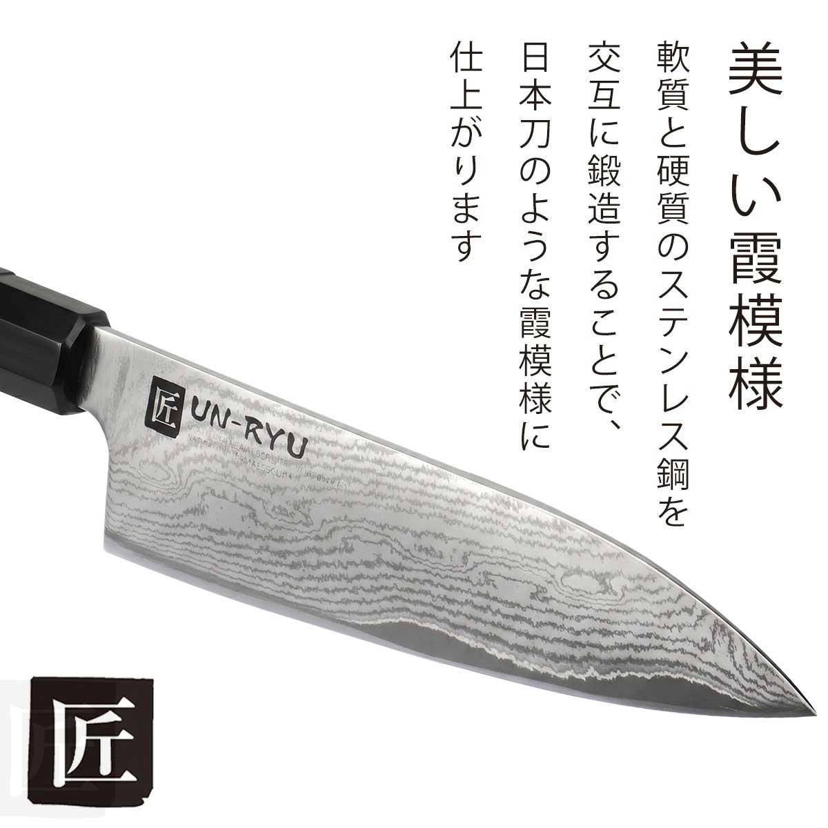 切れ味に妥協しない人へ。毎日の料理が変わる、【匠 UN-RYU 凛 三徳