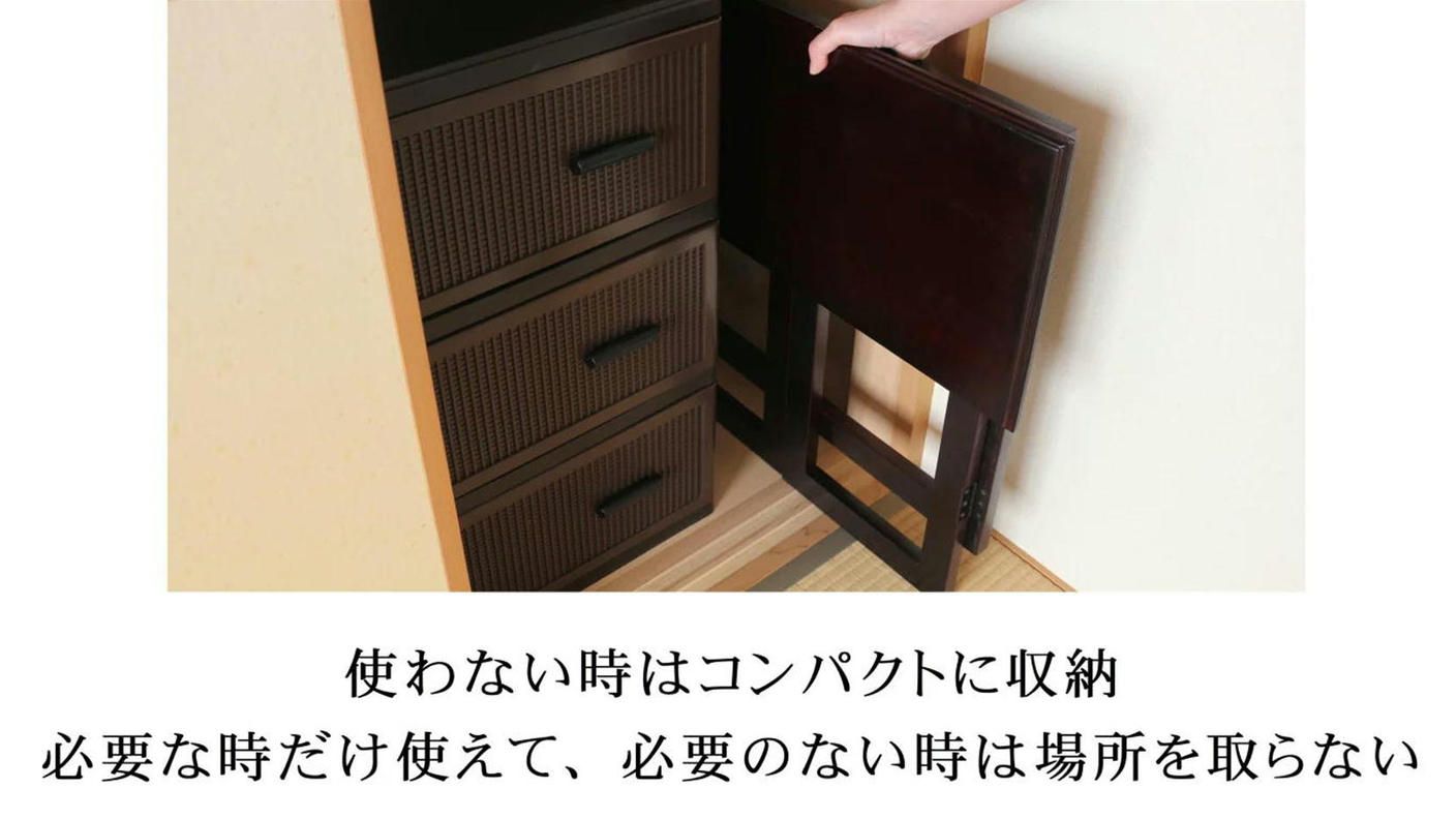 クラウドファンディングプロジェクト：正座をしない、これからのお参りスタイル。折りたたみ机＆仏壇前椅子