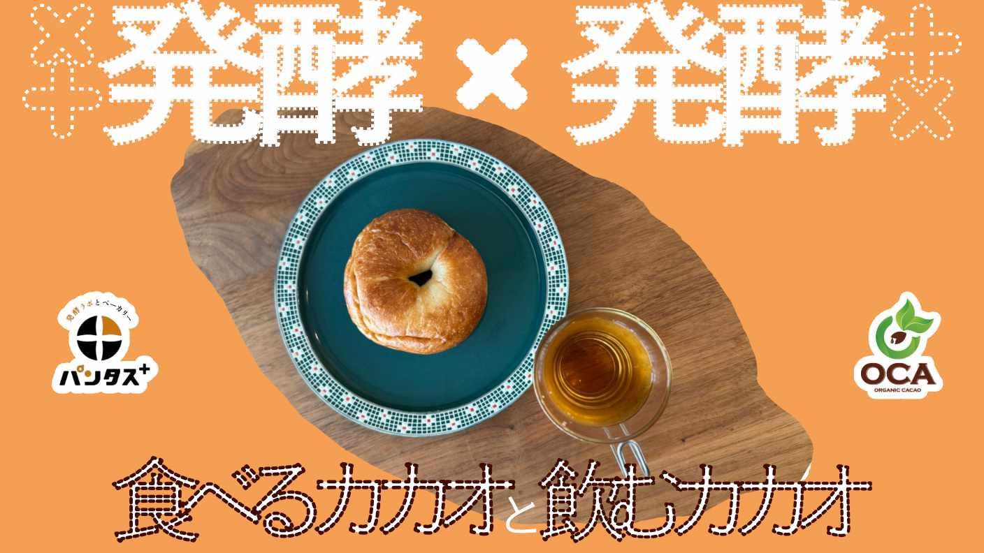クラウドファンディングプロジェクト：【通販初解禁】行列ができる発酵ベーカリー「パンタス＋」と創る、濃厚とろける有機カカオハスクベーグル