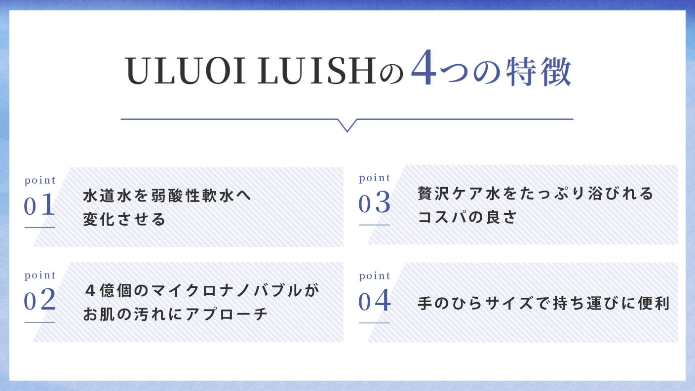 クラウドファンディングプロジェクト：〜4億個のマイクロナノバブルを持ち歩く〜瞬時にボトル１つで叶える贅沢ケア