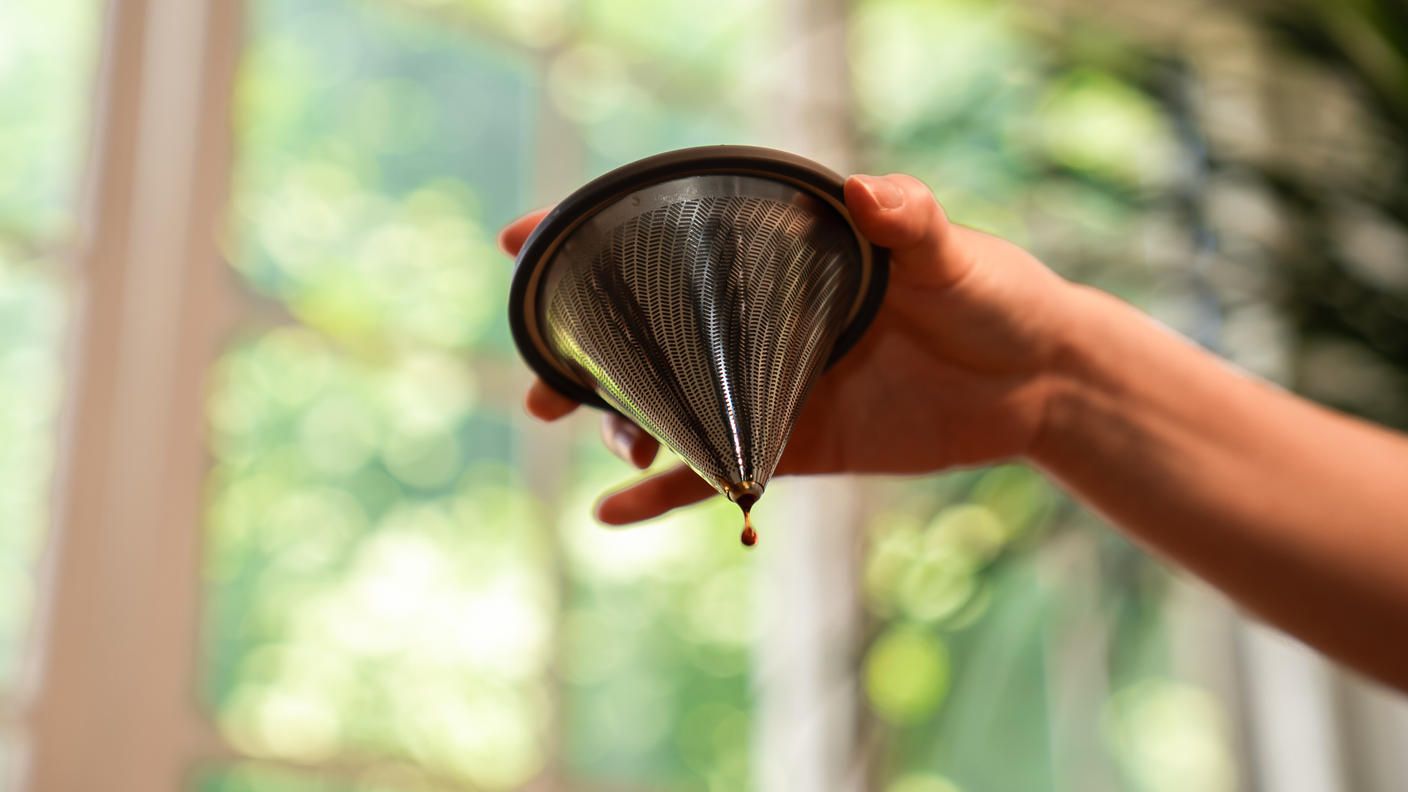 クラウドファンディングプロジェクト：累計出荷数2千個◎500gで軽量なのにステンレス製で丈夫！ハンドドリップセット