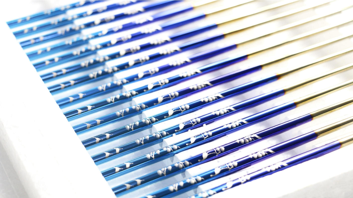 クラウドファンディングプロジェクト：【経済産業大臣賞】眼鏡職人が作る、2mmの箸先が驚くほど摘まみやすい 吉祥柄チタン箸