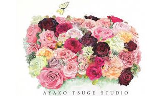 クラウドファンディングプロジェクト：復活のアーティスト柘植彩子｜「アンティークの薔薇と160gの魔法。超軽量アート傘誕生