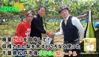 クラウドファンディングプロジェクト：【梨プロジェクト第二弾】フードロスゼロへ！千葉県松戸市の美味しい梨を使ったSDGs梨シードル