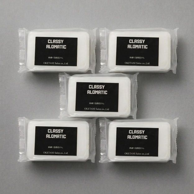 CLASSY AROMATIC枠練り浴用石けん5個　セット