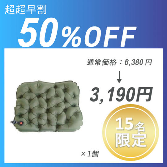 【超超早割】Seat Cushion ×１セット	