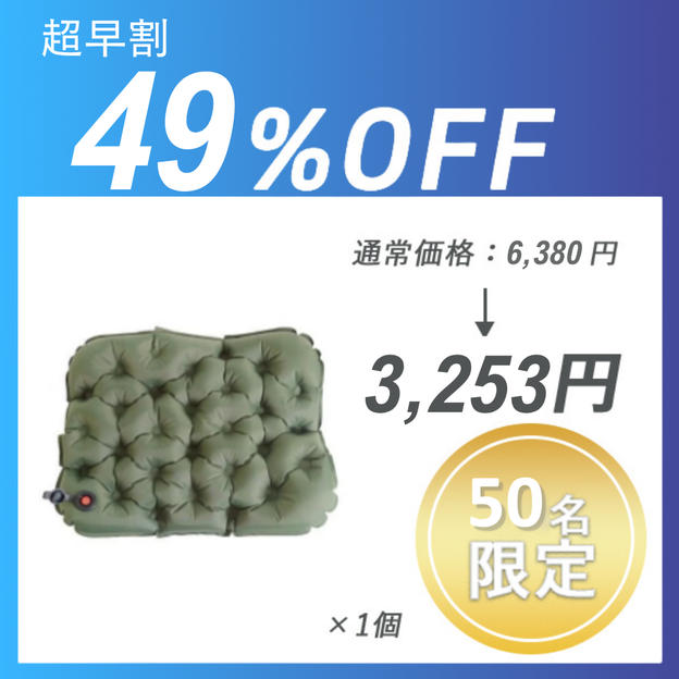 【超早割】Seat Cushion ×１セット	