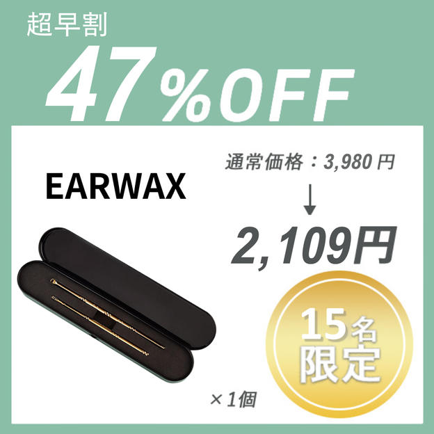 【超早割】EARWAX CLEANER ×１セット