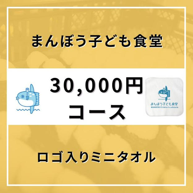 【30,000円コース】ロゴ入りミニタオル