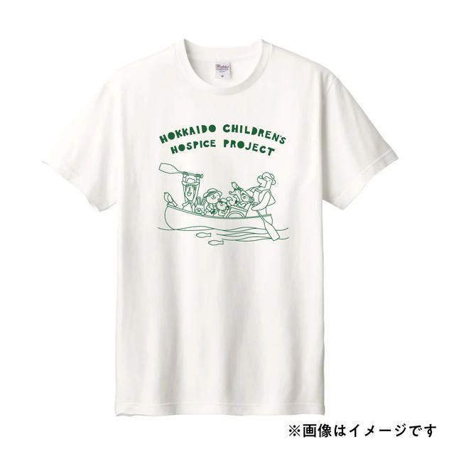 チャリティTシャツホワイト(L)＋活動報告