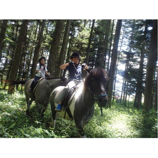 まきば軽井沢 ほっこり50分乗馬体験 1名様