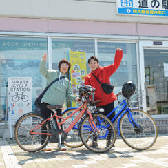 電動レンタサイクル無料券（一台分）＋ドラマプロジェクトトートバック ＋ ドラマロケ地ＭＡＰ