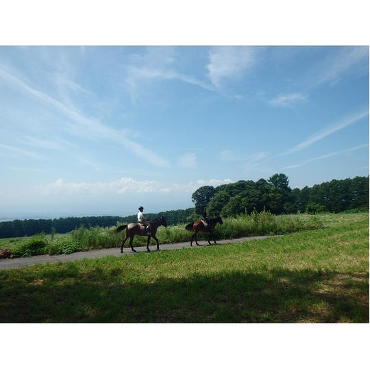 まきば軽井沢 まったり100分乗馬体験 1名様