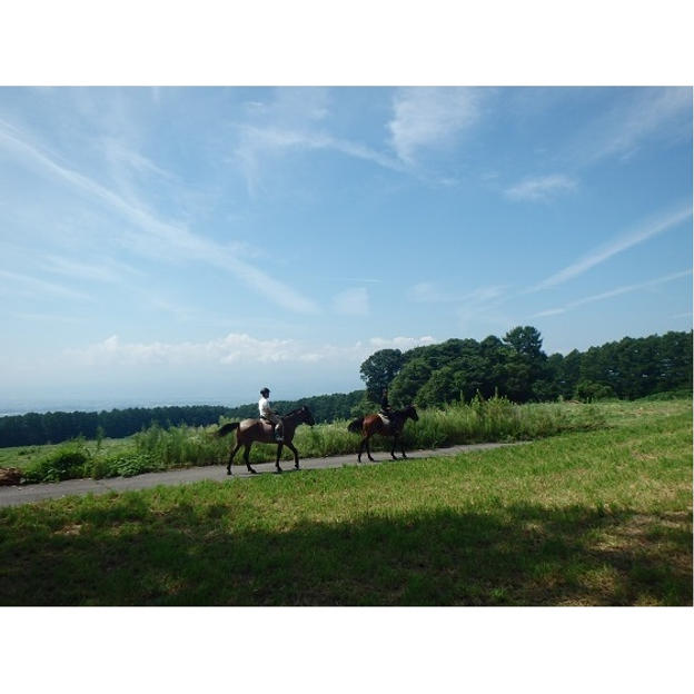 まきば軽井沢 まったり100分乗馬体験 1名様