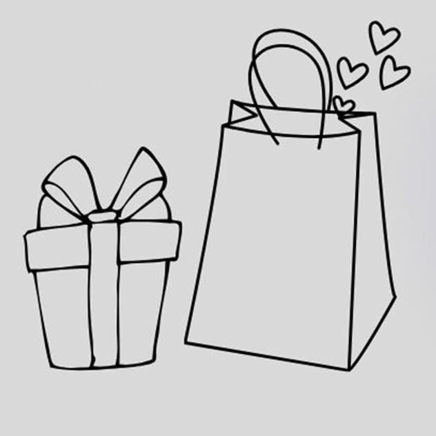 ギフト用ラッピング単体